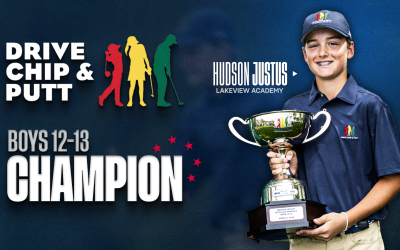 Lakeview’s Hudson Justus wins the 2025 Drive, Chip & Putt National Finals